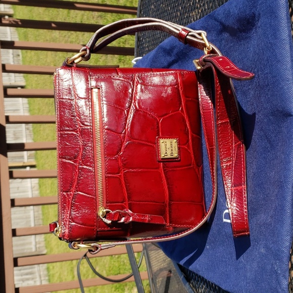 Dooney & Bourke Bags Dooney And Bourke Croco Embossed Pembrook